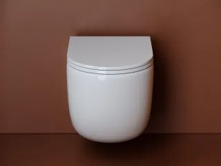 Подвесной унитаз Ceramica Nova UP CN4007 безободковый белый